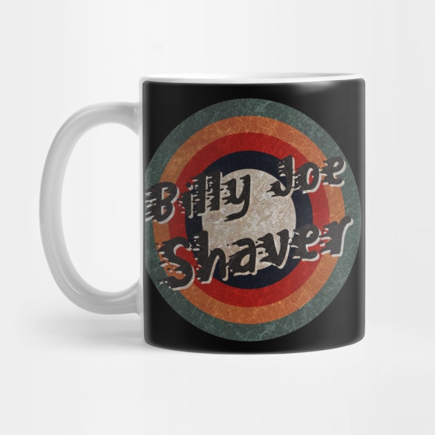 Retro Color Typography Faded Style Billy Joe Shaver by KakeanKerjoOffisial